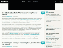 Tablet Screenshot of news.slashdot.org